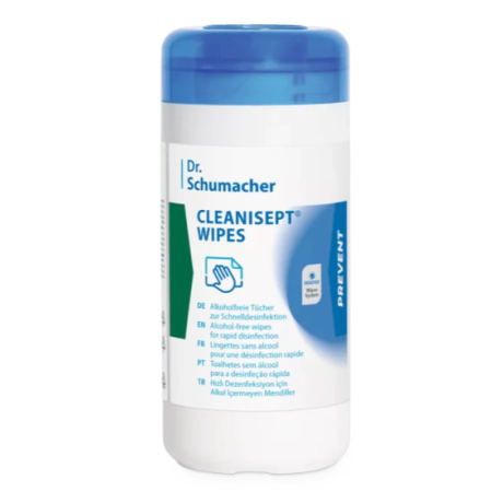 100 Cleanisept Wipes Maxi alkoholfreie Desinfektionstücher 100 Wipes je Dose
