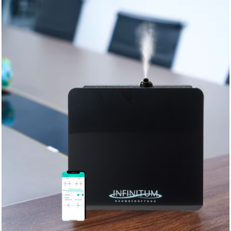 Air Fresh 150 - Duftgerät Duftöl Diffuser mit APP-Steuerung bis 150 m² schwarz