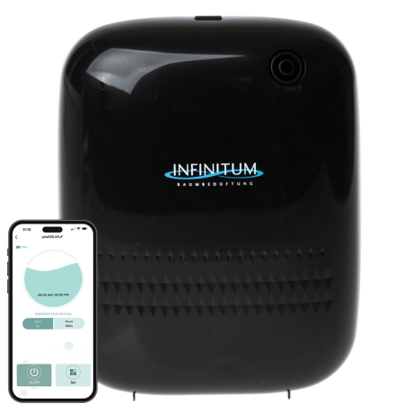 Aria 160 - Duftöl Diffuser Duftgerät mit App-Steuerung bis 160 m² schwarz