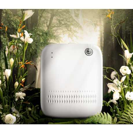 NEW Air Cube Batterie - Duftgerät Diffuser Duftspender mit APP-Steuerung bis 160 m² Raumbeduftung weiss