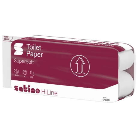 Toilettenpapier WEPA Satino HiLine 8x250 Blatt, Wepa Nr. 071340