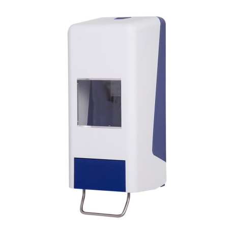 Spender für Softflaschen – Wandspender für Hautschutz, Grobreiniger und Hautpflege, Softflaschenspender für 1 und 2 Liter Flaschen