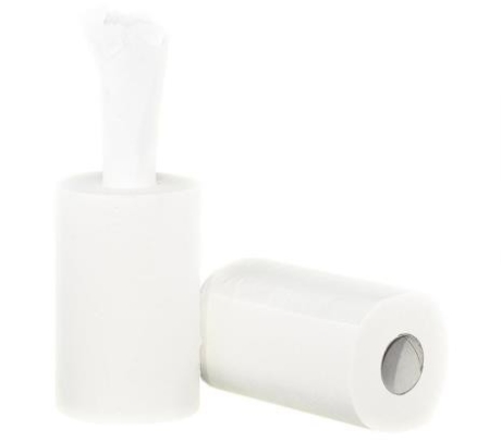 Reinigungsrollen Mini, Zellstoff 2-lagig, B20xL36cm, 57m 12 Rollen