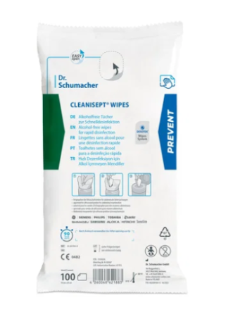 100 Cleanisept Wipes / Maxi Desinfektionstücher Nachfüllpack
