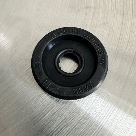 Ersatzgummi schwarz für Edelstahlstandspender - 3 Stück