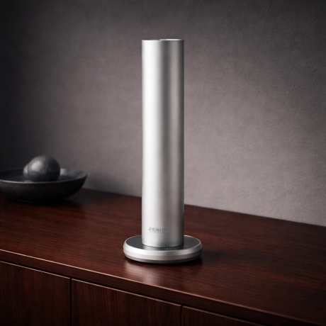 Heidi - Duftgerät Aroma-Diffuser wasserlos Aluminium bis 100 m² silber