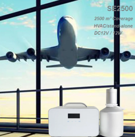 The Cube Leistungsstarkes Duftgerät auch für Lüftungsanlagen bis 2500 m³ 