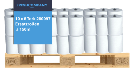 10 x 6 Tork Ersatzrollen 260097 