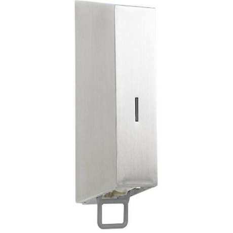 Schaumseifenspender Edelstahl mit Reservetank für CWS Kartuschen