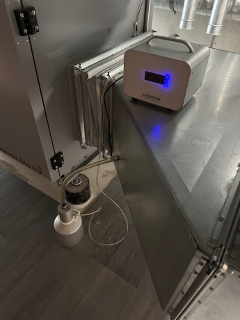 The Cube I Leistungsstarkes HVAC-Duftgerät, Diffusor für 2500 m³ / 800 m²