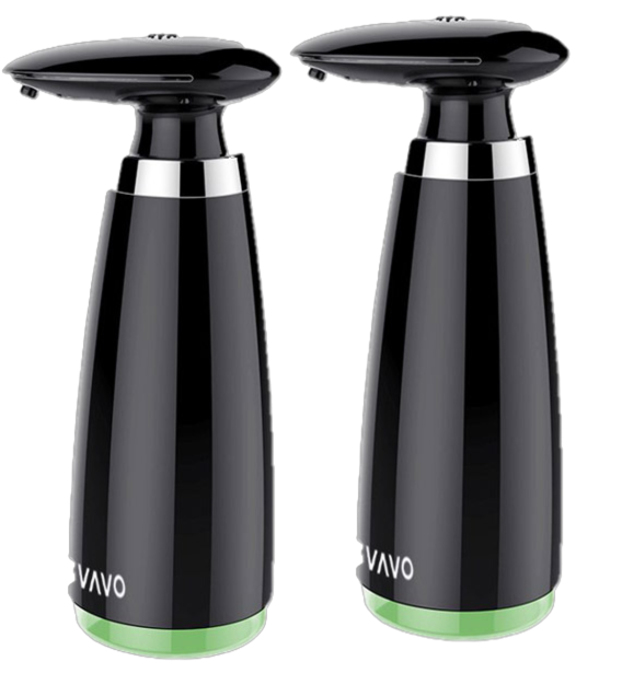 Desinfektionsmittelspender Sensor Automatik 350ml für berührungslose Ausgabe black