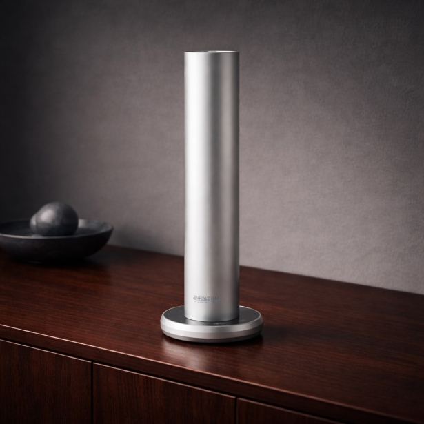 Heidi - Duftgerät Aroma-Diffuser wasserlos Aluminium bis 100 m² silber