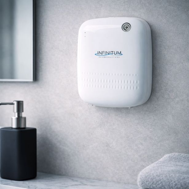 NEW Air Cube Batterie - Duftgerät Diffuser Duftspender mit APP-Steuerung bis 160 m² Raumbeduftung weiss