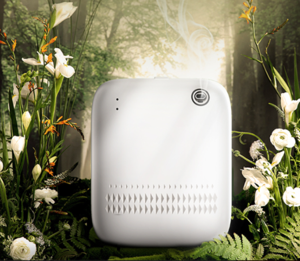 NEW Air Cube Batterie - Duftgerät Diffuser Duftspender mit APP-Steuerung bis 160 m² Raumbeduftung weiss