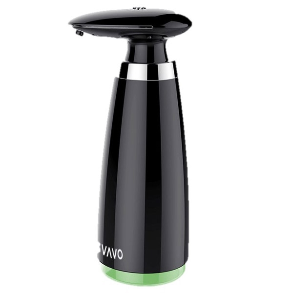 Desinfektionsmittelspender Sensor Automatik 350ml für berührungslose Ausgabe black