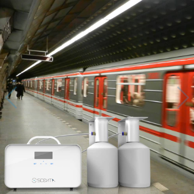 The Cube Mega-Leistungsstarkes HLK-Duftgerät auch für Lüftungsanlagen bis ca. 2000 m² 