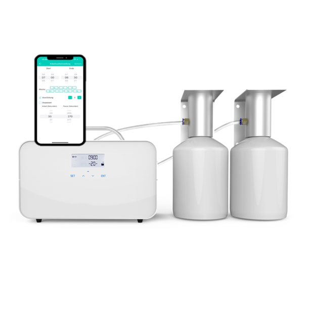 The Cube Mega-Leistungsstarkes HLK-Duftgerät auch für Lüftungsanlagen bis ca. 2000 m² 