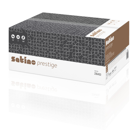 satino wepa Kosmetiktücher Prestige, 2-lagig, hochweiss 40 Boxen 