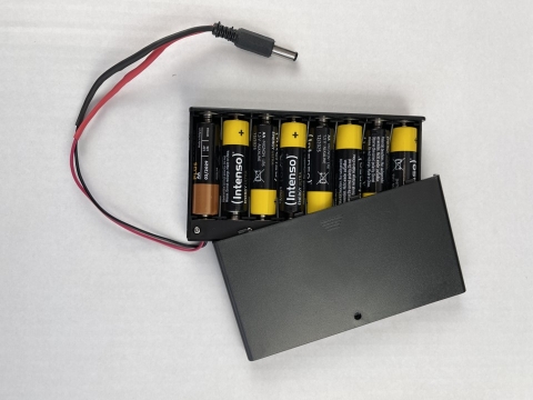 Dista Batterie Pack 12V, 8xAA
