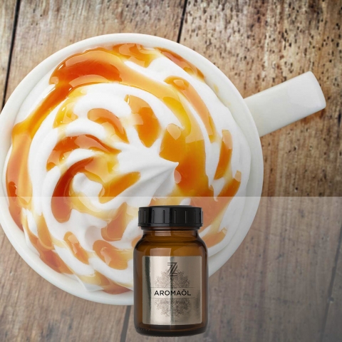 Coffee Caramel Raumparfum, Aromaöl 200 ml - Betörend leckerer Kaffeeduft, ergänzt durch ein unwiderstehliches Karamellaroma