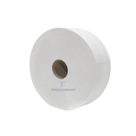 Jumborollen Toilettenpapier, WC- Papier 2-lagig, 6 Rollen