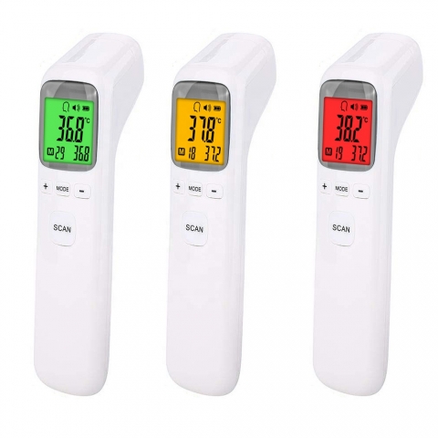 Thermometer Infrarot Stirnthermometer und Oberflächentemperatur Messung