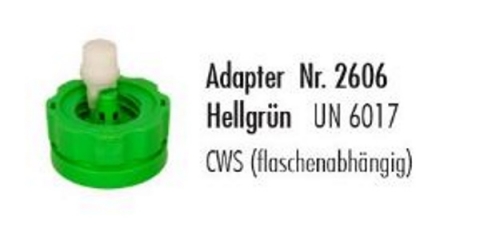 Masterspend Adapter Nr. 2606 (hellgrün)
