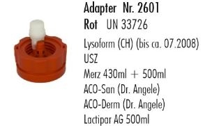 Masterspend Adapter Nr. 2601 (rot)