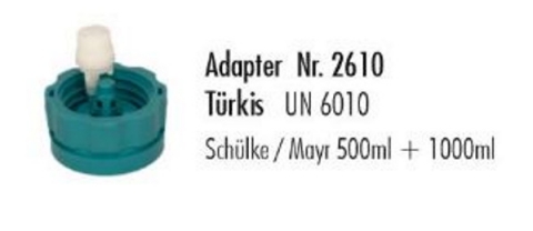 Masterspend Adapter Nr. 2610 (türkis)