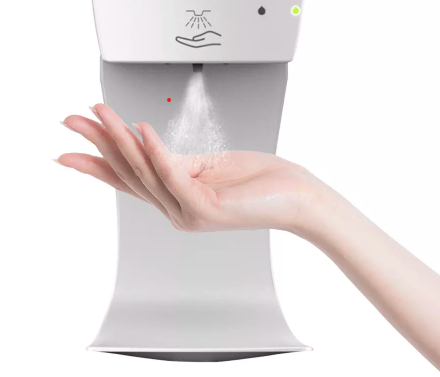 600ML Seifenspender Desinfektionsmittel Automatisch Sensor Infrarot Wandmontage 