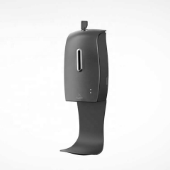 Desinfektionsspender Seifenspender Sensor automatisch, 600ml, Wandspender mit Tropfschale schwarz