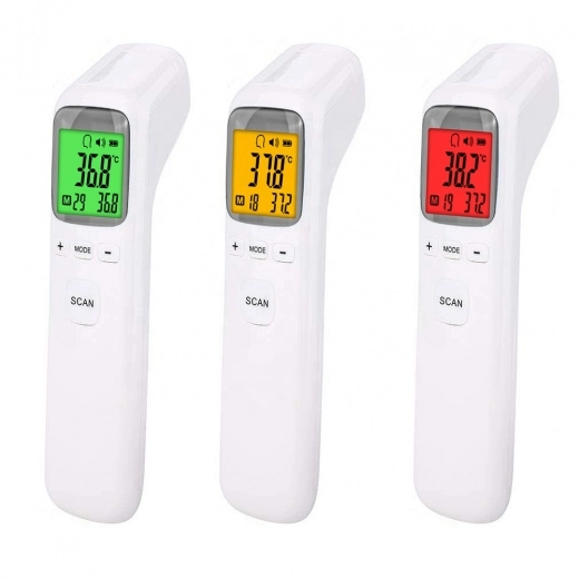 Thermometer Infrarot Stirnthermometer und Oberflächentemperatur Messung